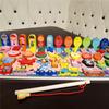 Montessori brinquedos de matemática de madeira crianças animais da floresta blocos de construção de pesca magnética placa ocupada pré-escolar brinquedos educativos para crianças