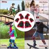 Kids Knee Pads Elbow Pads Guards 6 In 1 Protective Gear Set Ages 3-7 Toddler Boys Girls Kids for Multi Sports Roller Skates Cycling BMX Bike