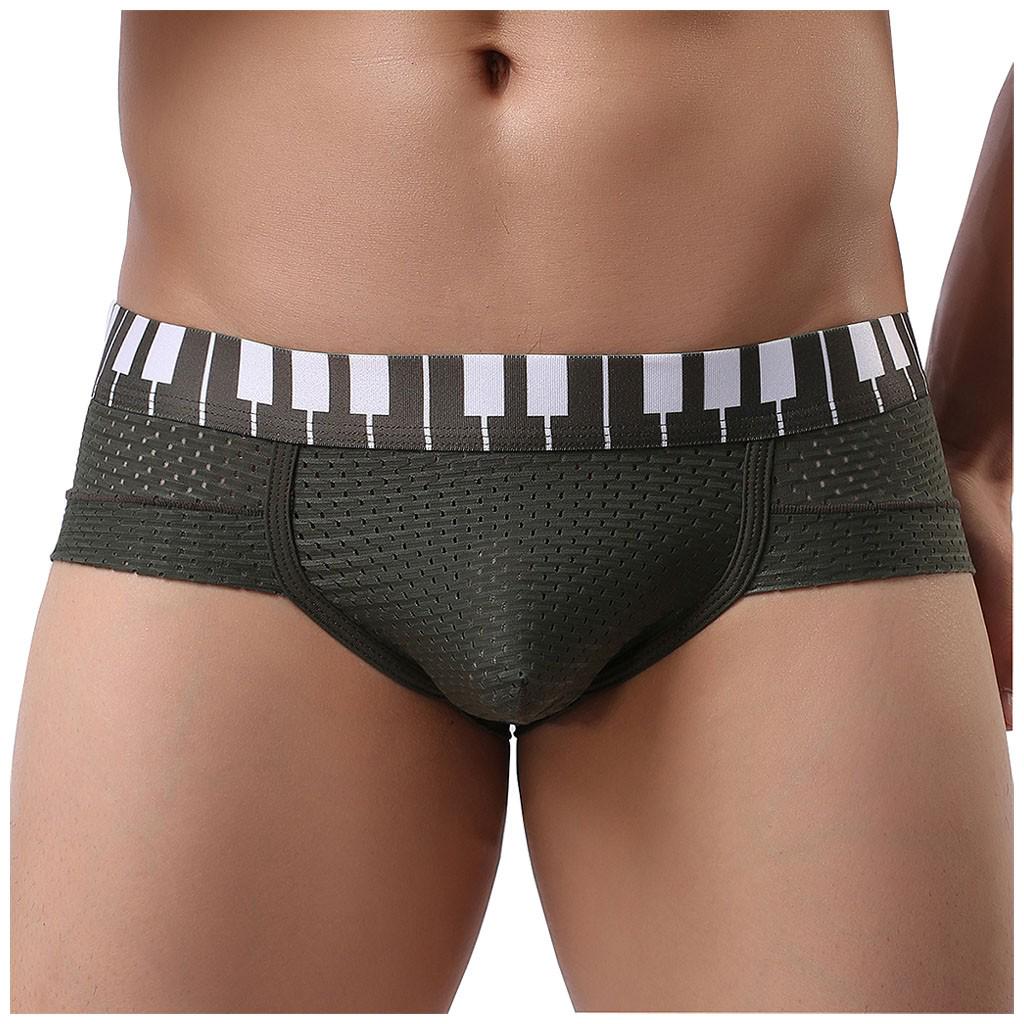 Мужское сетчатое нижнее белье с низкой талией — фото 9