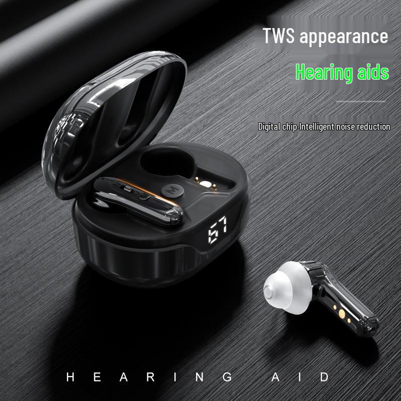 TWS Invisible Hearing Aids for Elders: Rechargeable Cross-Border Digital Sound Amplifier