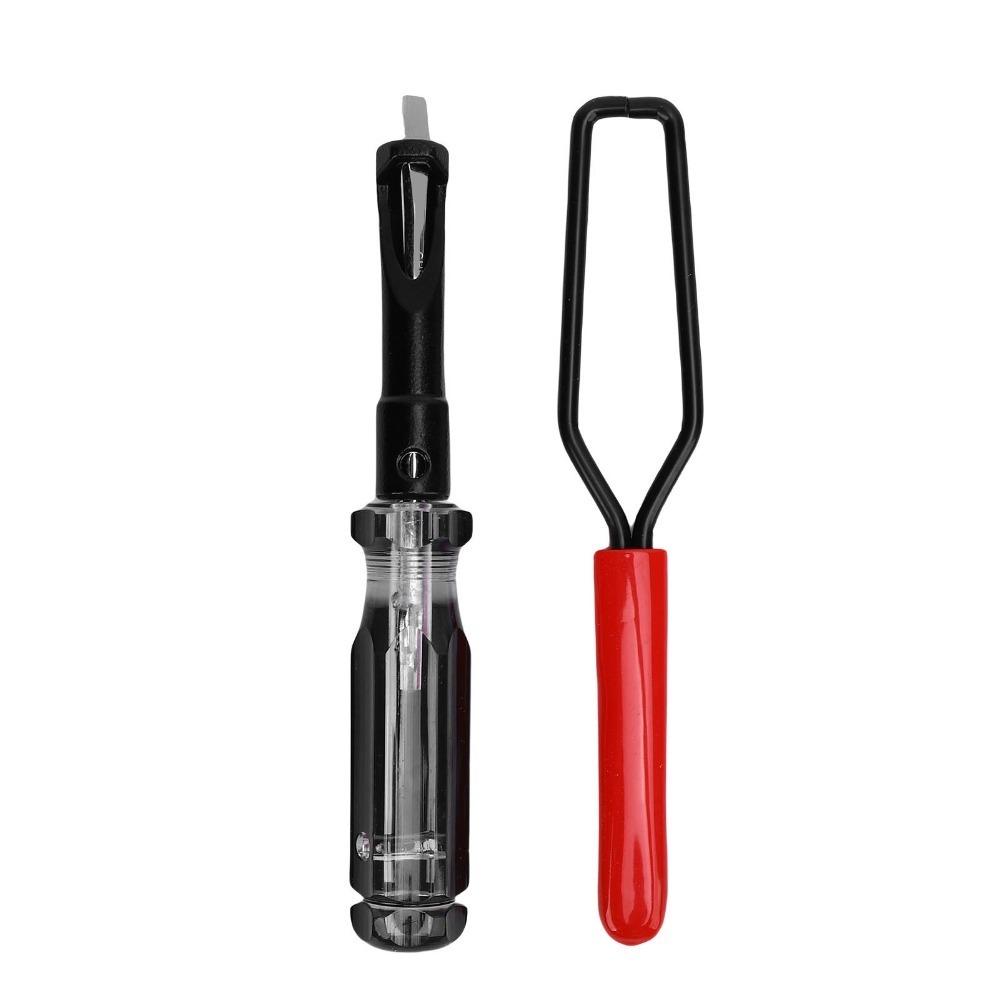 2PCS Chrome Vanadium Steel Valve Adjustment Tool Slotted Adjustment Stud Maintenance Technician