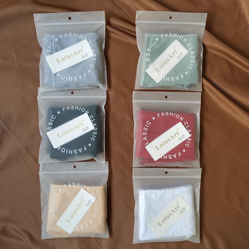 Plus Size Women's Mid-High Waist Cotton Triangle Panties - Breathable and Comfortable