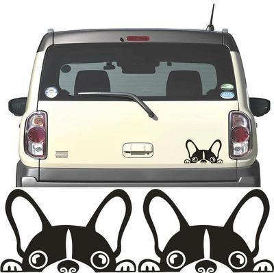 Fogman Stickers, Dogs, Cars, Motorcycles, Animals, Cute, Hide Scratches, Size 5.9 - 9.8 Inches