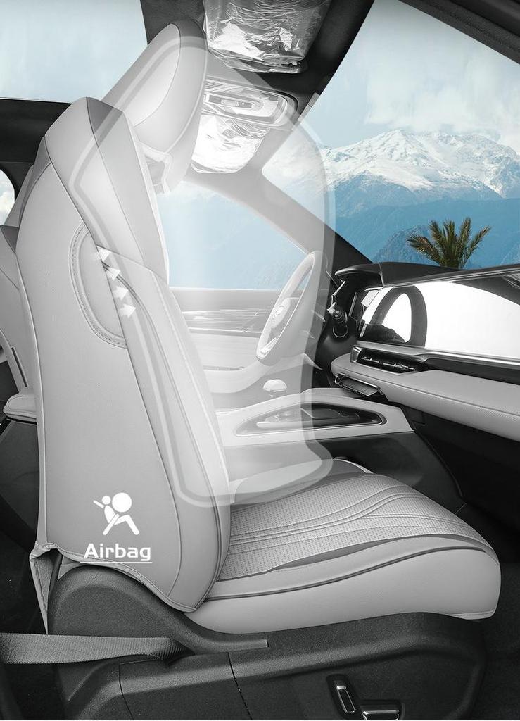 Perforated Leather Car Seat Cushion for 24 Xingyue L Models - Four Seasons Cover