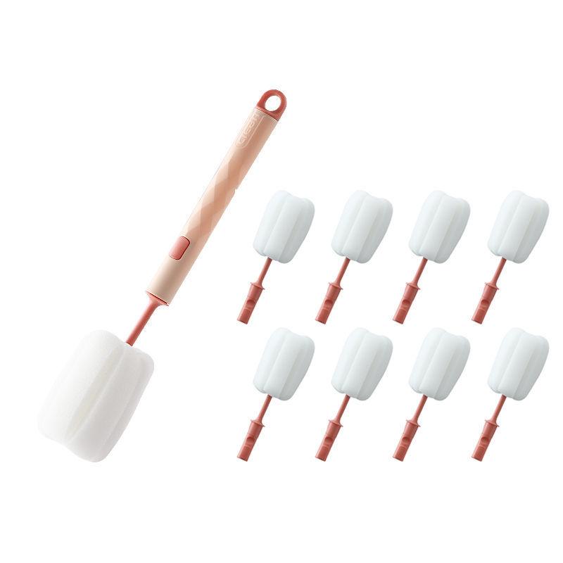 

Чашка Щетка Изолированная Чашка Чистка Длинная Ручка Мытье Бутылки Щетка Чайная Чашка Инструмент для Чистки Без Мертвых Углов Губка Щетка для Чашки 4