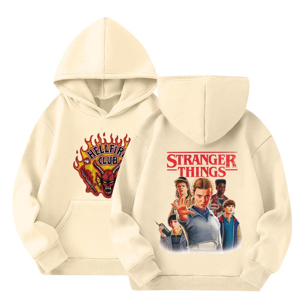 Kinder Kapuzenpullover mit Farbverlaufdruck Langarm Lockeres Sweatshirt Sweatshirt