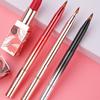 Retractable Lip Makeup Brush Lipstick Lip Gloss Brush Telescopic Dual Use Lip Eyeshadow Brush Beauty Tool With Protect Cap