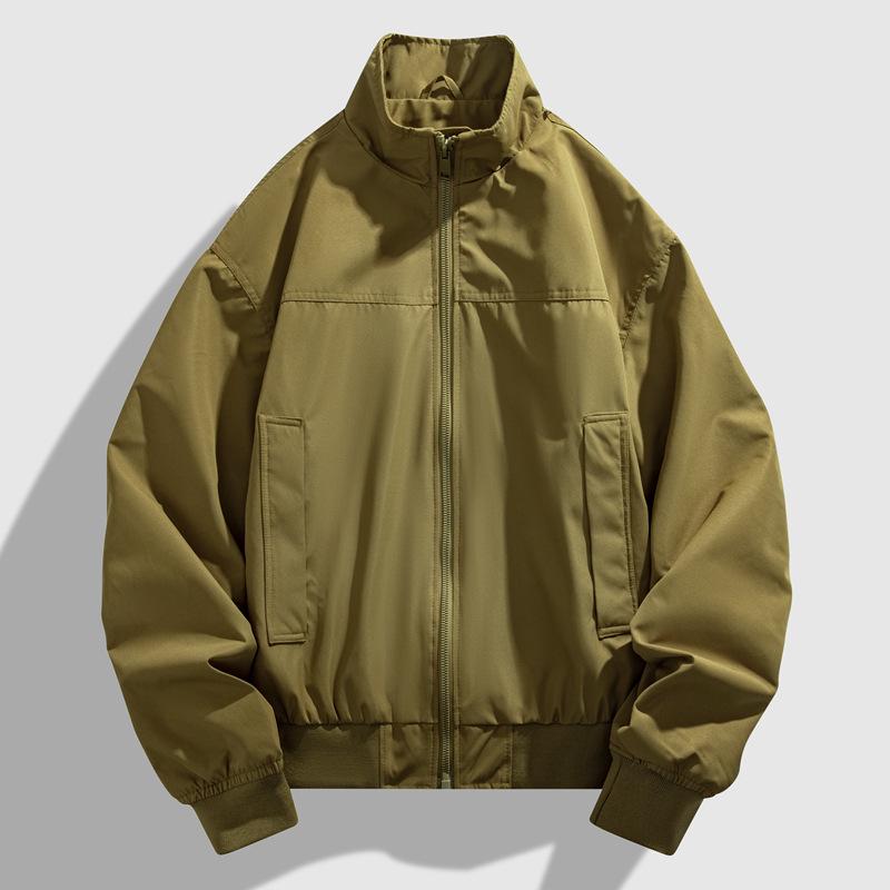Męska kurtka pilotka z wysokiej półki 2025: Fajny, buntowniczy styl baseballowy na wiosnę/jesień
