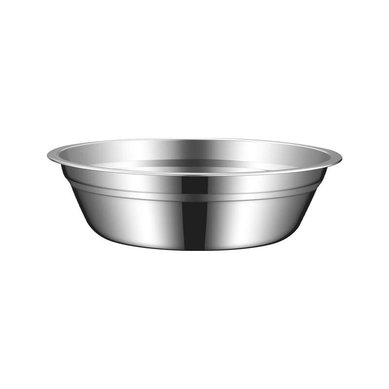 ZISIZ Deep Stainless Steel Soup Bowl
