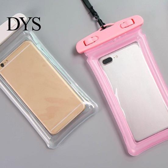 Swimming Waterproof Pouch Mobile Bag with Lanyard Touch Screen Good Seal Leakproof Underwater Phone Dry Beneath Water Cellphone Protector Beach Sealer