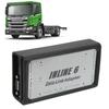For INLINE 6 Data Link Adapter Kit Heavy Duty Diagnostic OBD2 Scanner for Cummins Engine J1939 J1708