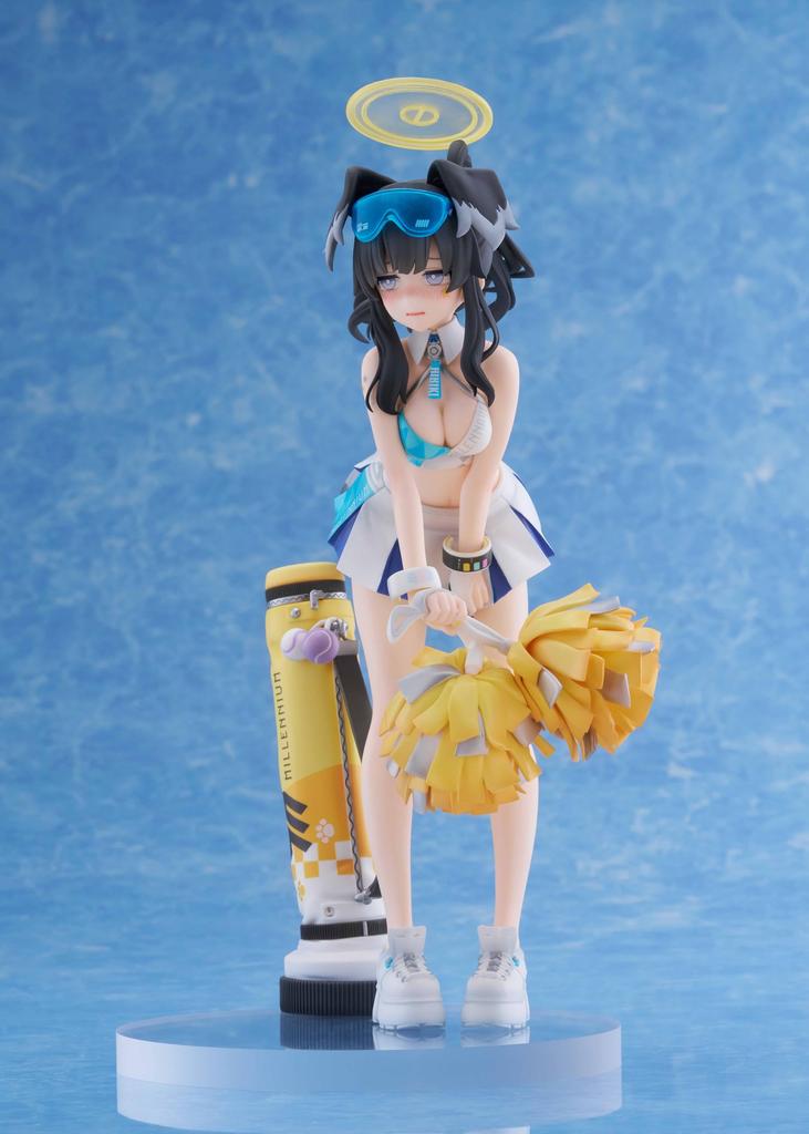 Golden Head Plus Blue Archive Hibiki Height 250mm scale painted finished figure made of ABS and acrylic (Cheer Squad) approx. (including pedestal) 1/7