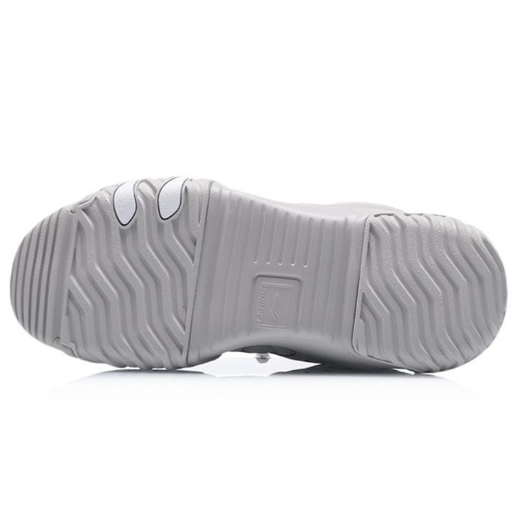 New LiNing Cat Paw Lite Cushioning Anti Slip And Wear Resistant Low Top Running Shoes Women's Gray AGLQ124-3