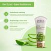 Lotus Herbals Active Aloe + Niacinamide Face Wash | Gently Cleanses | Reduce Dullness | Sulphate Free | All Skin Types | 100gm