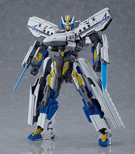 MODEROID Shinkansen Deformation Robot Shinkalion Shinkalion N700A Nozomi Assembly Type Plastic Model Non-scale PS&ABS