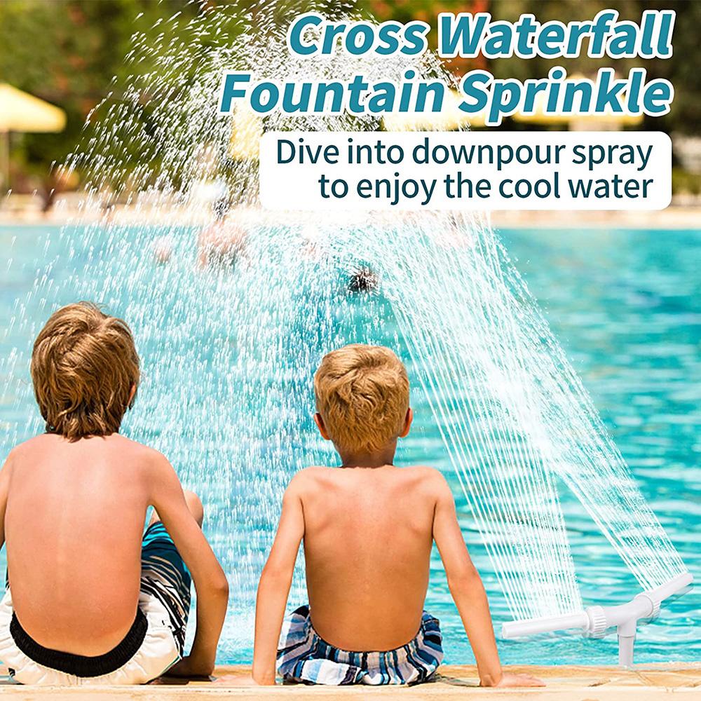 Фонтанные головки для бассейнов Регулируемый водопадный разбрызгиватель для бассейнов — фото 3