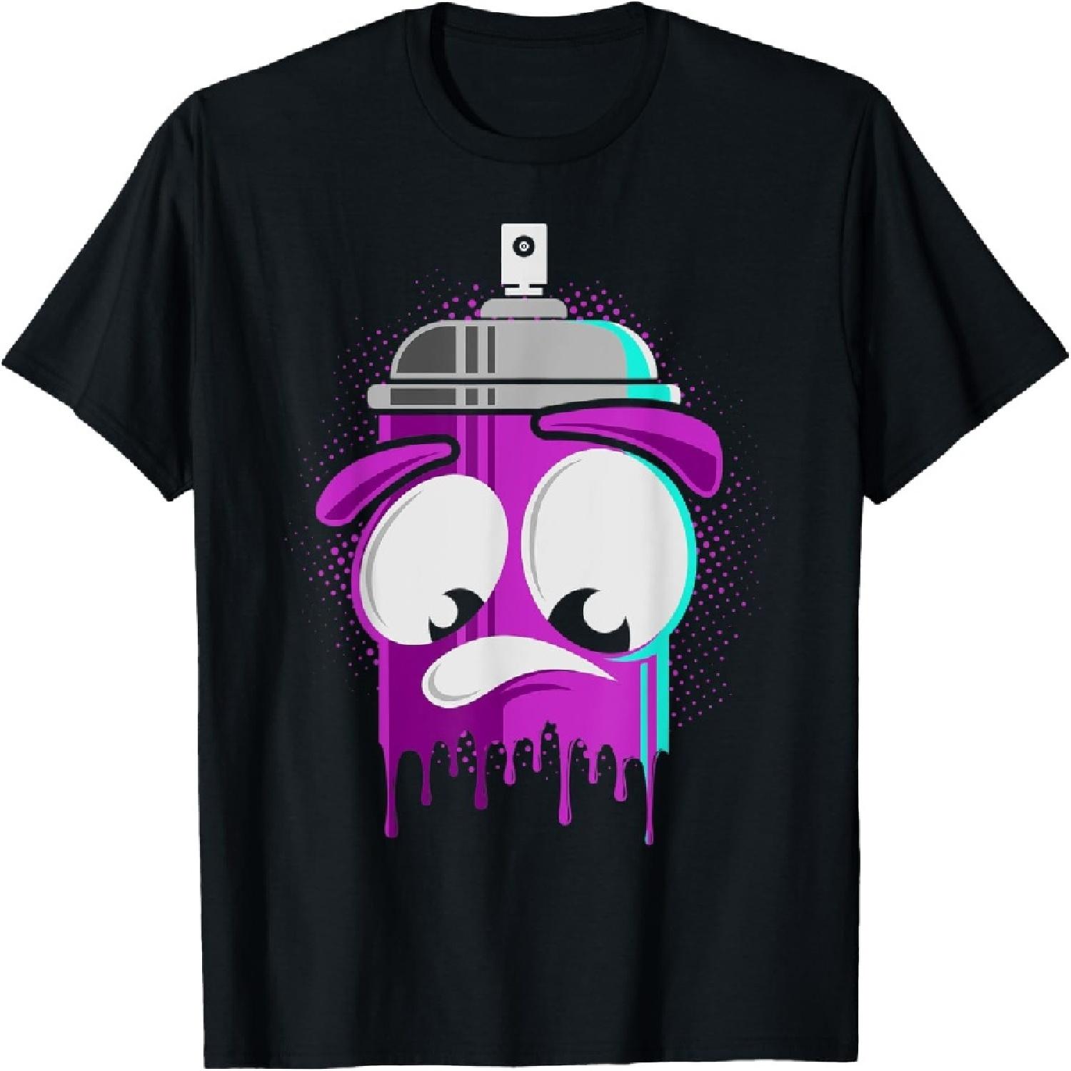 Граффити Надпись Краска Уличное Искусство Баллончик Подарок Футболка с Граффити XXXXXL разноцветный