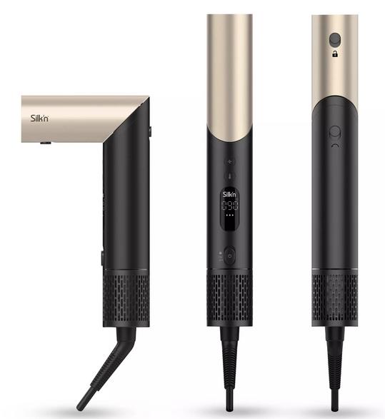 Silk'n Sif5pe1001 Silkyair Flex Gold Hair Curler with Temperature Control
