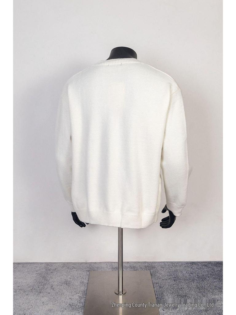 Amerikanischer Cole Buxton Unisex Lockerer Freizeit-CB Pullover Strickware