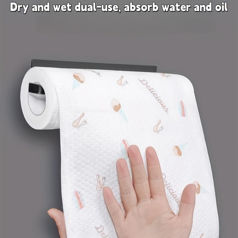 Lazy rag, thickened water absorption, kitchen paper, wet and dry, non-oily