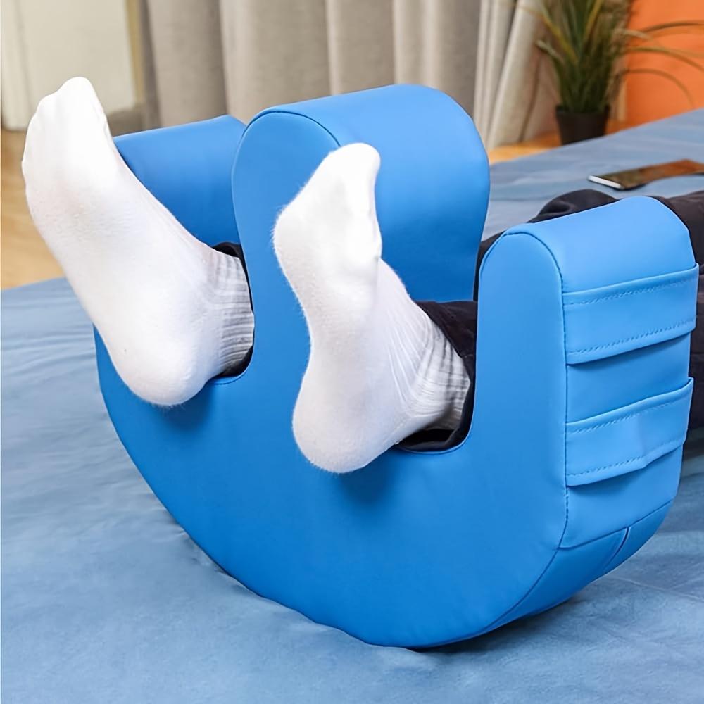 

Memory Foam Bedroll Turning Pillow - Soft Support for Elderly & Bedridden, Easy Roll. Blue. синій