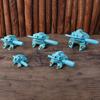 1Pc Colored Thailand Frog Wood Hand-Carved Ornament Toad Creative Vocal Toy Solid Wood Toad Craft Musical Instrument Home Office