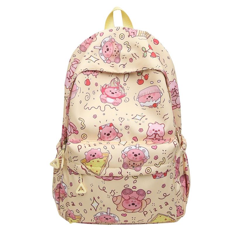 New backpack high value light casual college student backpack high school primary school students large capacity schoolbag