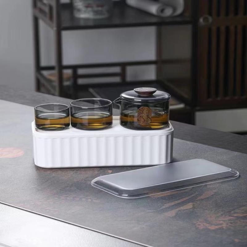Shangqi Portable Anti-scald Glass Teapot