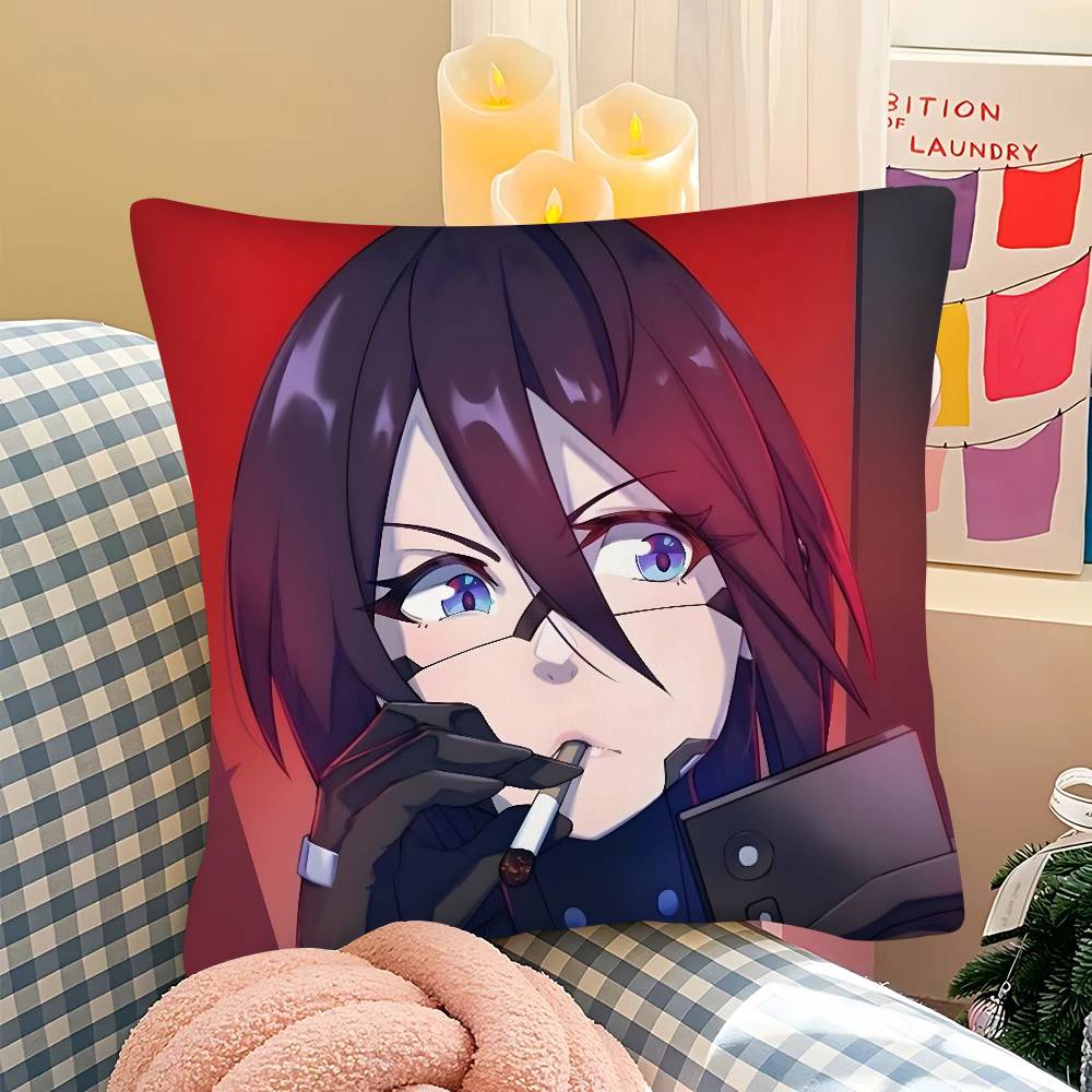 Pc Popular SSignalis Horror Game Anime Pillow Case Fashion Square Pillowcase Bedroom Sofa Room Ins Decoration Leisure