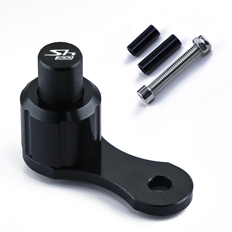 Para Honda SH300 SH 300 SH300I SH 300I Acessórios de Motocicleta Alavanca de Freio de Alumínio CNC Botão de Estacionamento Interruptor de Bloqueio Semiautomático