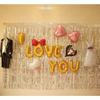 2Packs Laser Rain Curtain Wedding Birthday Party Decoration Stage Fringed Rain Curtain Arrangement Rain Curtain