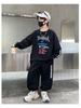 Boys' Sporty Autumn Two-Piece Set 2025 - Cool Big Kid Style