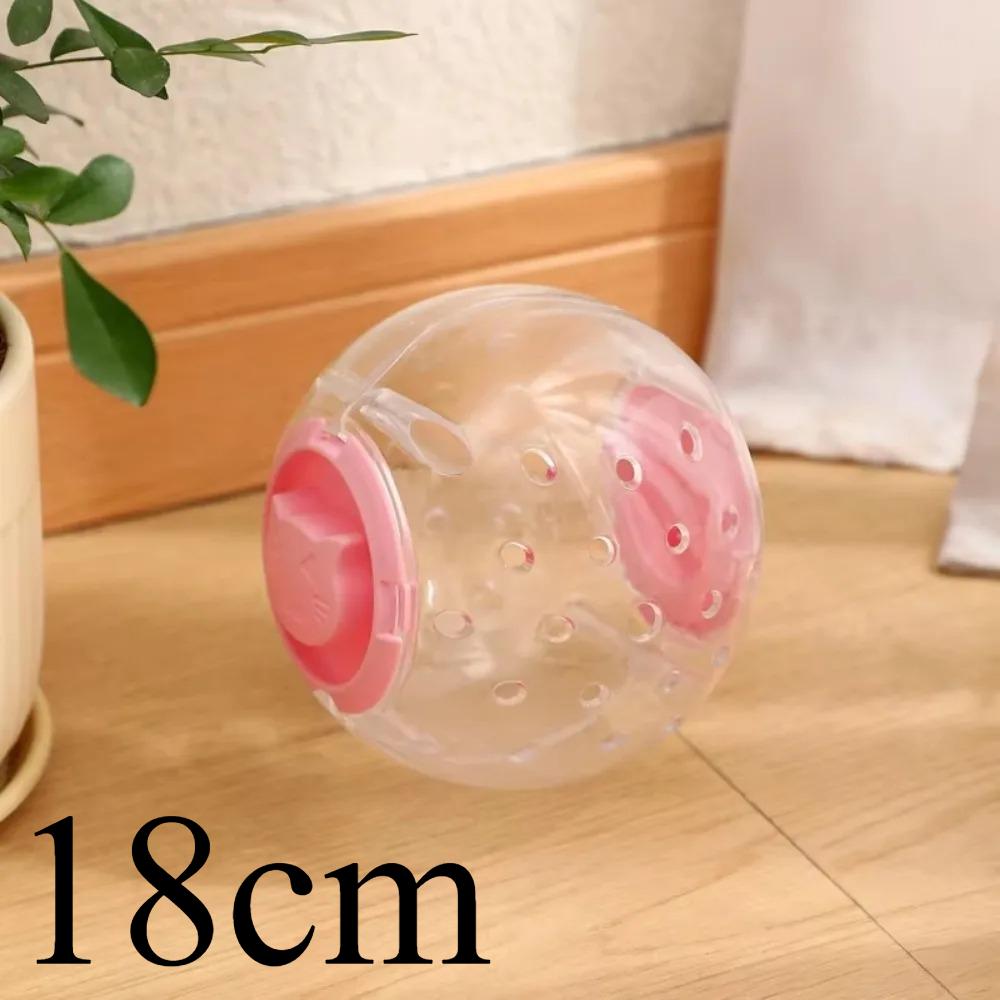 Hamsterkugel, Bewegungsspielzeug, Laufball, Klare Plastikkugeln Hamsterkäfig Zubehör für kleine und mittlere Hamster, Syrische Zwerghamster