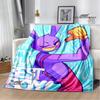 THE AMAZING DIGITAL CIRCUS Cartoon Blanket Picnic Blanket Warm Flannel Blankets Home Bed Linings Blankets for Beds Birthday Gift