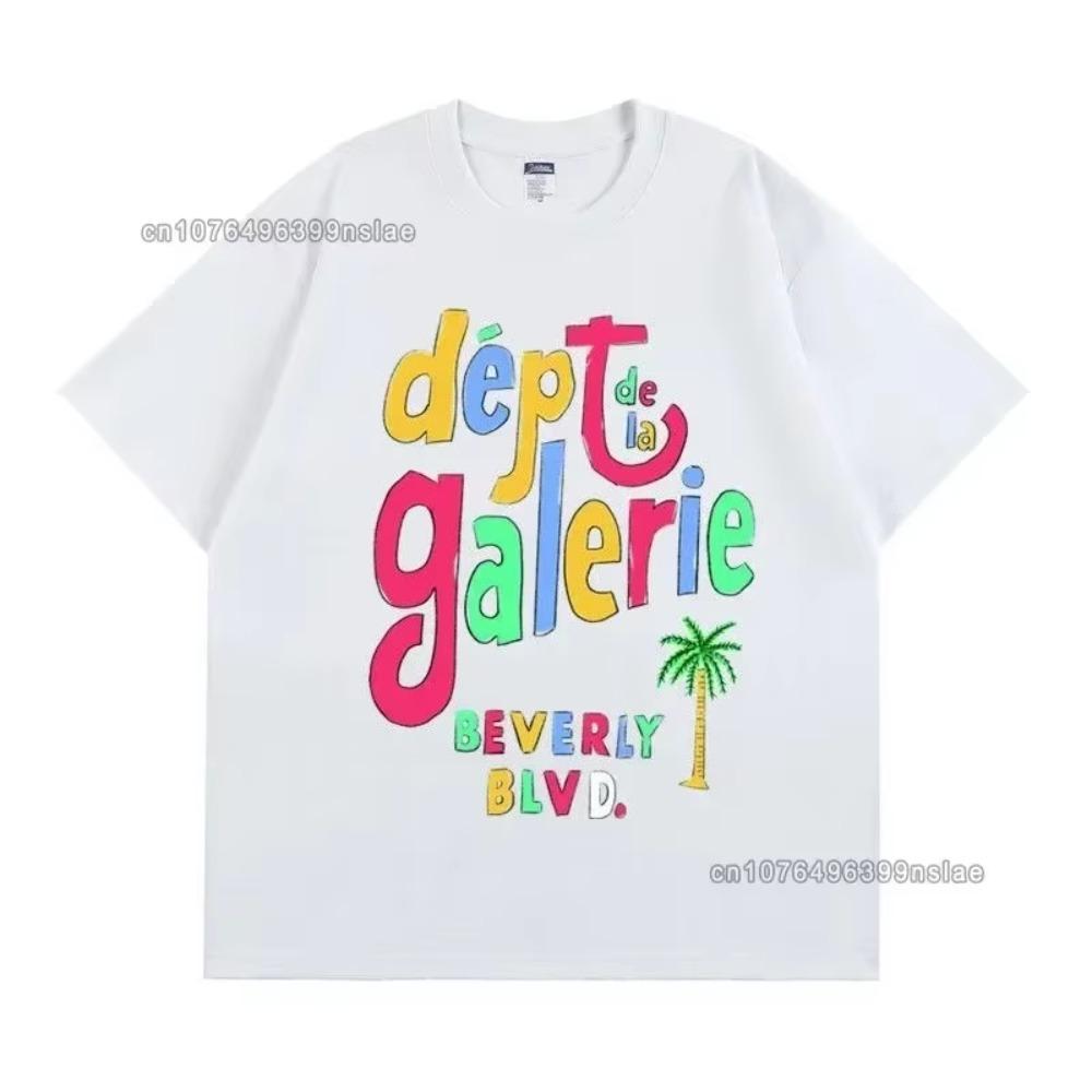 

Мужская футболка Высококачественная хлопковая футболка Мужская Женская Принт букв Уличная одежда Бренд Повседневная одежда Летний Большой размер Модный топ XXXXXL белый