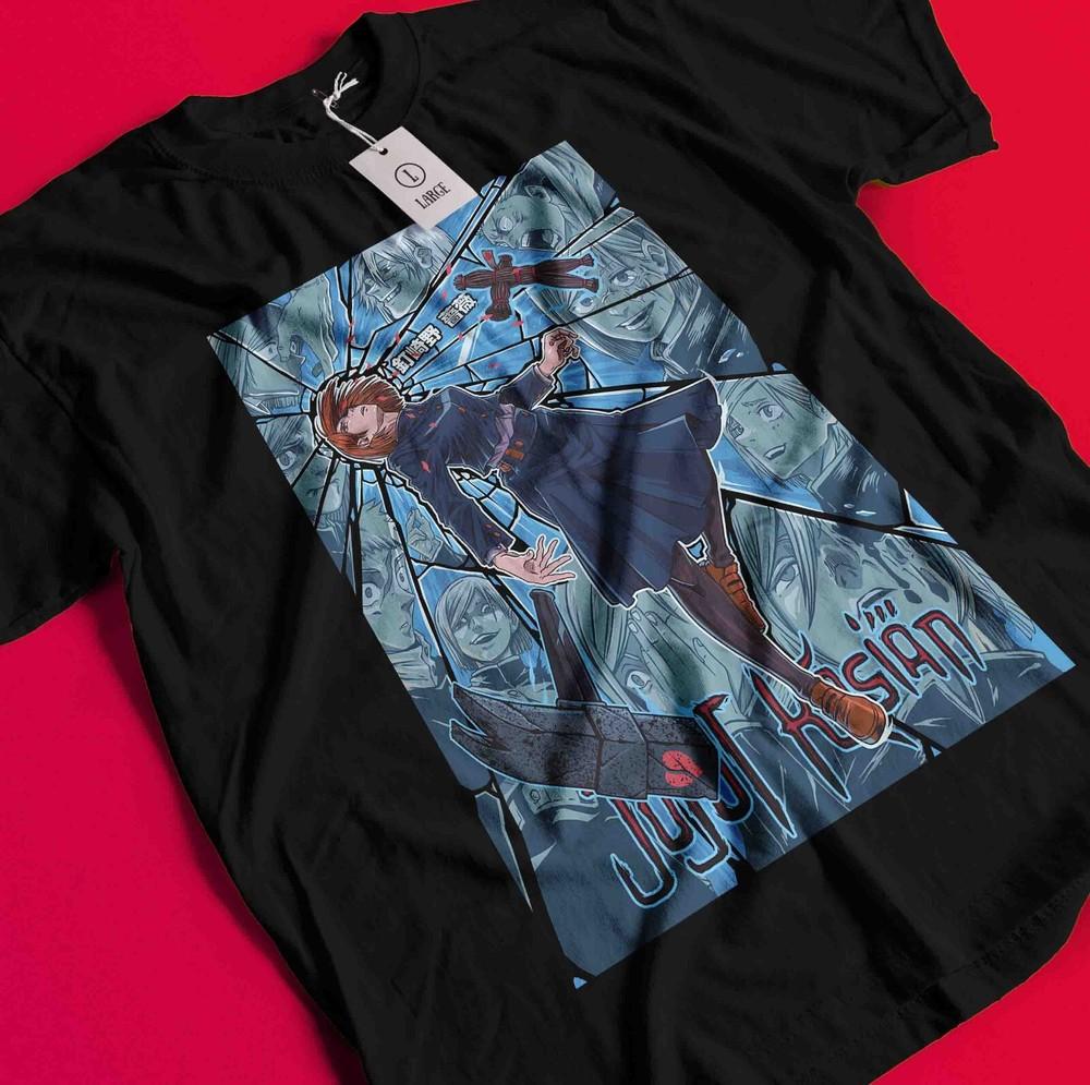 

Nobara Kugisaki T-Shirt Gojo Satoru Sukuna Shirt Jujutsu Kaisen Tshirt Toji Tee AA195 4XL
