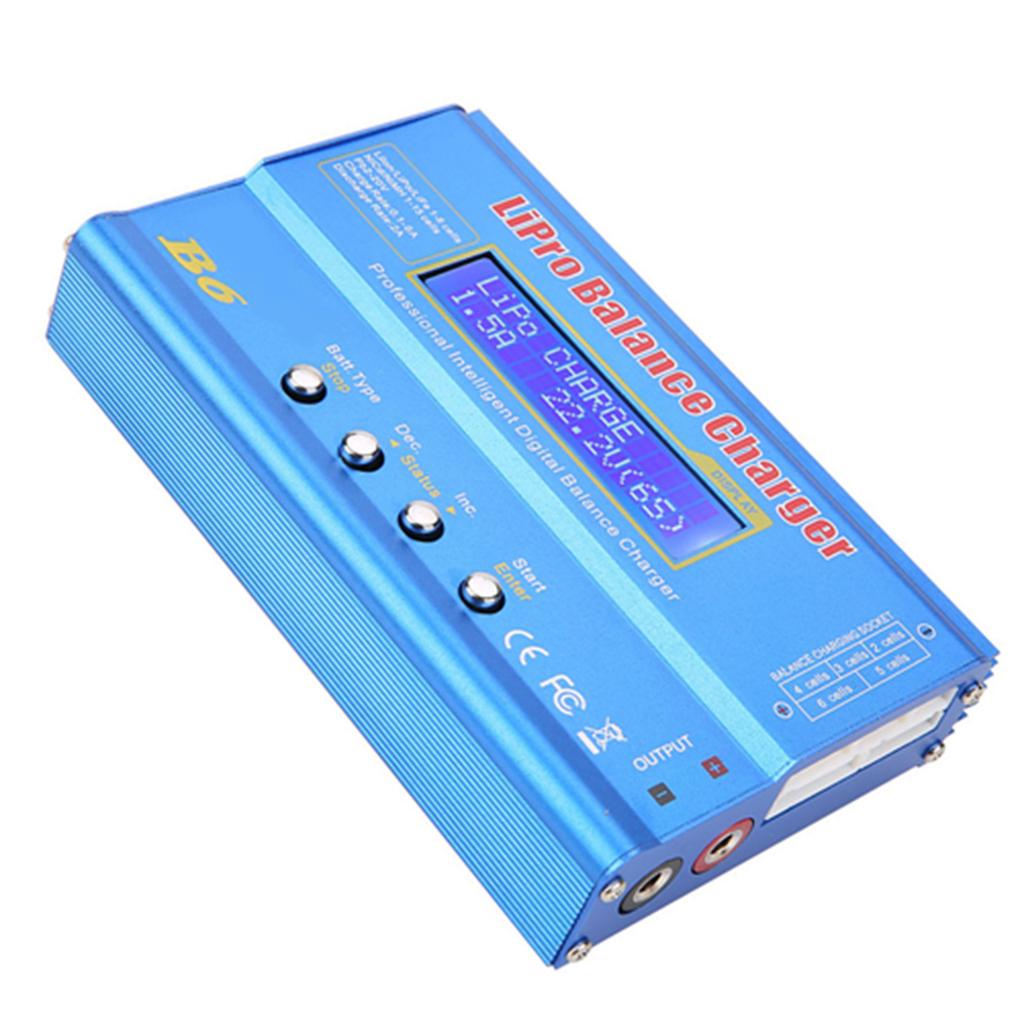 B6 80W Digital LCD Balance   Dis  for L  NiMH RC Battery(without Plug)