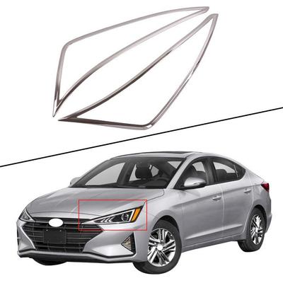 2019 Elantra Elektrogalvanizovaný rámeček krytu světlometu pro dekoraci