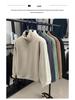 600g Double-Sided Sherpa Fleece Men's Half-Zip Hoodie 2025 - Warm Stand-Up Collar for Autumn/Winter