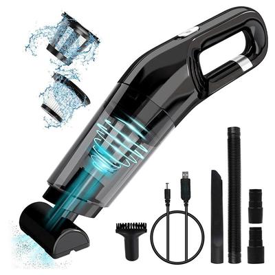 Handheld Vacuum Cleaner,Car Vacuum 10000PA Powerful 120W Hand Vacuum Cordless, Lightweight Mini Vacuum for Floor Kitchen Car Corner Pet Hair