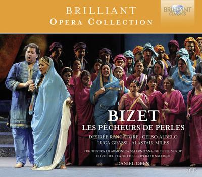 CD GEORGES BIZET - DANIEL OREN - Les Pêcheurs De Perles 94434 Brilliant Class 2012 Europe Classical Used