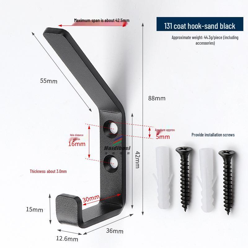 Wall-Mounted Surfboard, Bodyboard & Skateboard Metal Hanger Bracket