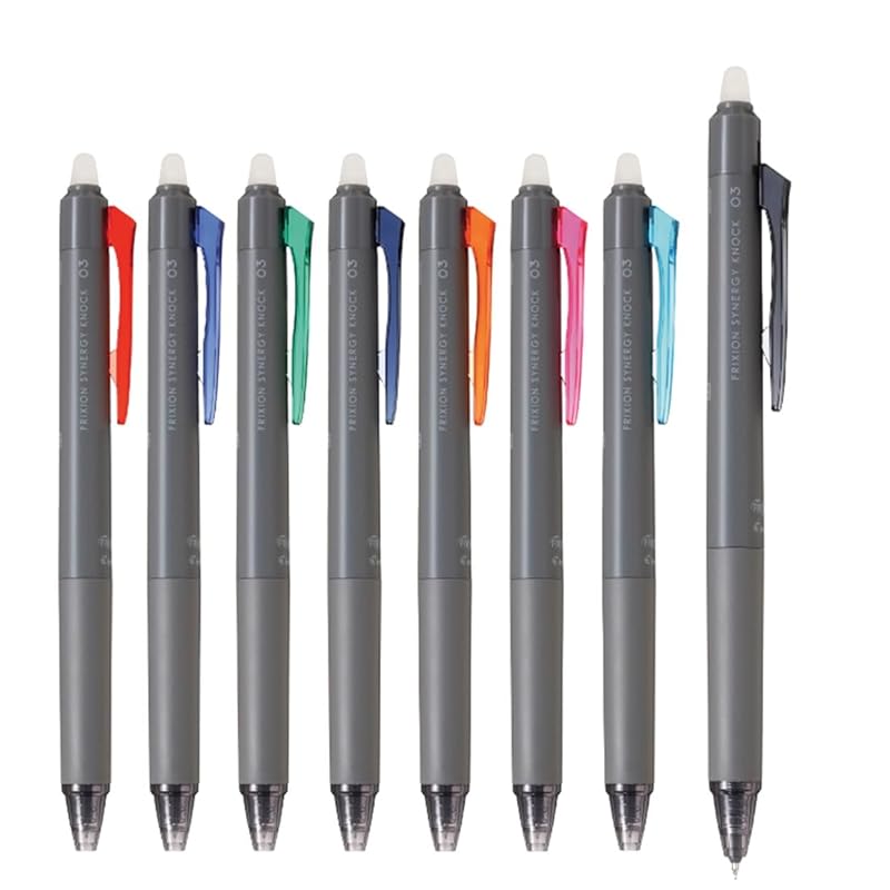 

PILOT ballpoint pen friction synergy knock 0.3mm 8 color set LFSK138C