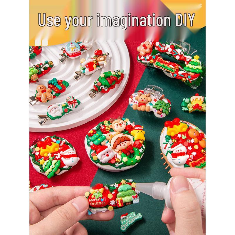 Handmade Christmas DIY Art Pack for Kids: Kindergarten & Primary School, Ideal for Girls Aged 6+
