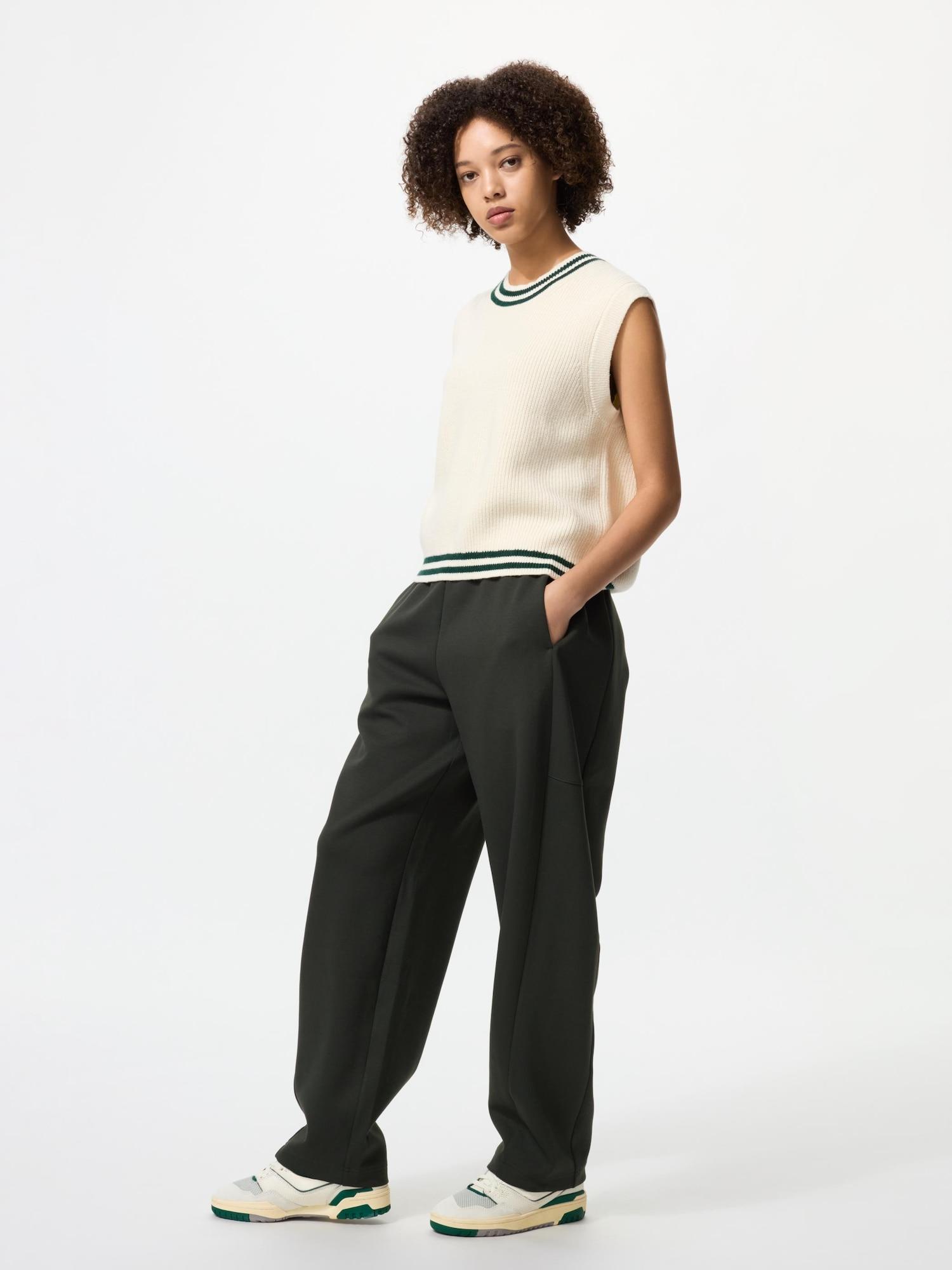 

Uniqlo Брюки Dry Sweat Curve Длина ноги 72,5 - 75,5 см Длинная длина 58 DARK GREEN/WOMEN S