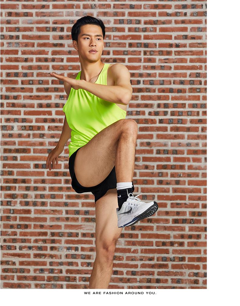 Unisex Quick-Dry Breathable Running Shorts for Track, Field, and Fitness Training