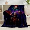 1PC Halloween witches Flannel Blanket Gift, Suitable for Both Men And Women, Soft Ideal for Beds And Sofa, Birthday Or Christmas Gift
