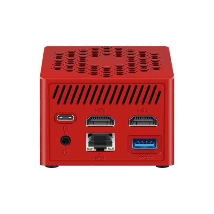 Leotec MiniPC Intel N100/8GB/128GB SSD Rojo