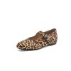 Fashion New Quality Women Horsehair Flats Mary Jane Buckles Spring Comfort Casual Shoes Woman Round Toe Loafers Daily Round Toe Flat