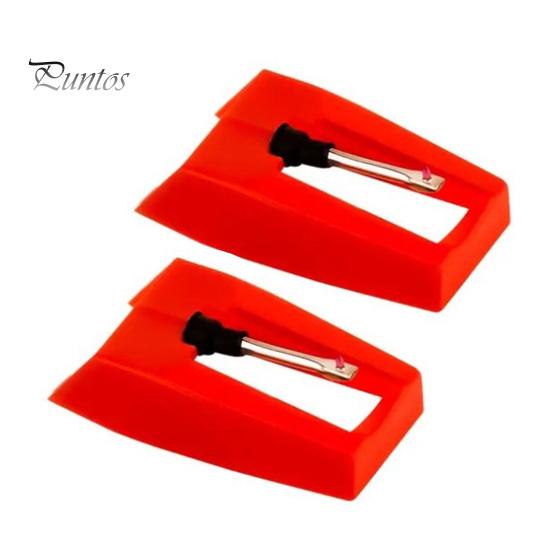 

Иглы для проигрывателя пластинок, сменные иглы для проигрывателя пластинок, стилус, портативный, широко совместимый, простой в использовании иглы для проигрывателя пластинок 2pcs